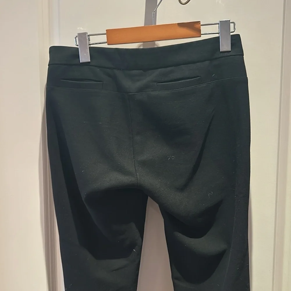 MAJE black zip fly pants slim pants 26 made in Bulgaria